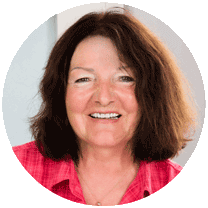 Woman sharing a Sugar Defender customer review experience
